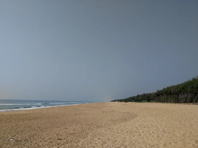 Beach near Puri Orissa