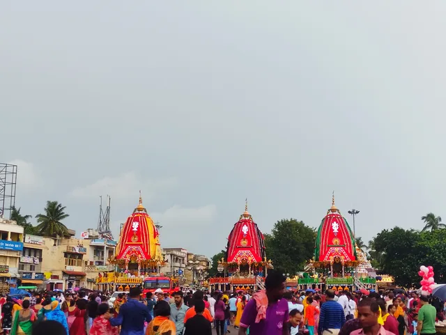 Odisha is famous for its rich cultures and heritage. This picture was taken during the Famous Ratha Yatra of Puri…