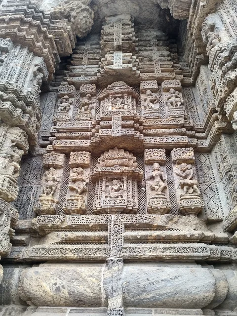 Konark Sun Temple Side View 2024